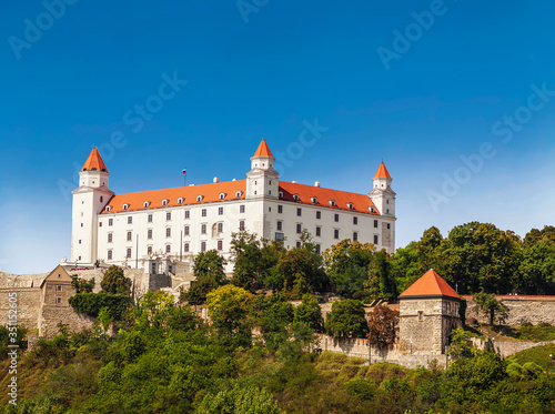 View of Bratislava castle  Bratislava  Slovakia