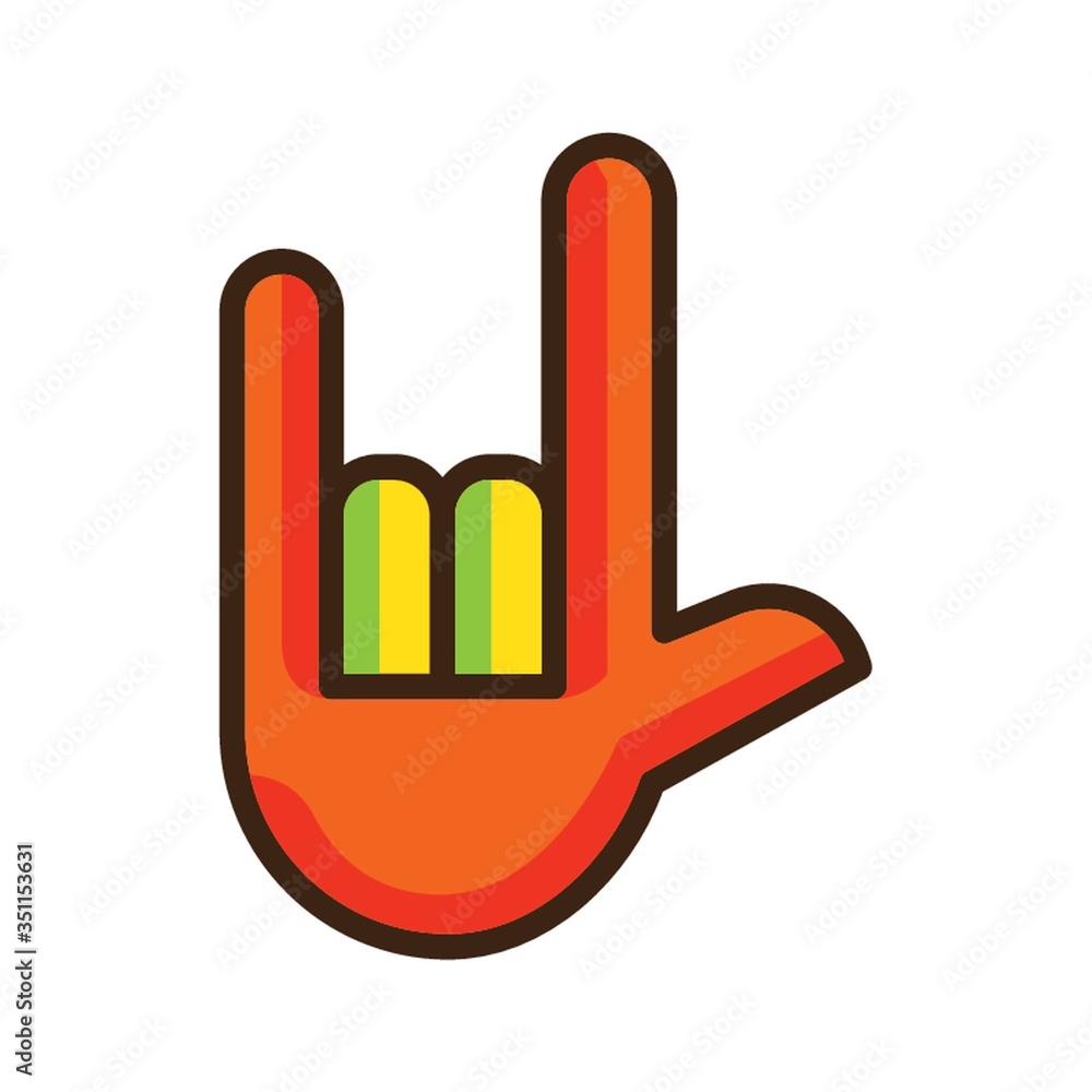 Obraz premium rock sign