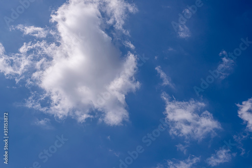 Blue Sky With Clouds backgrounders