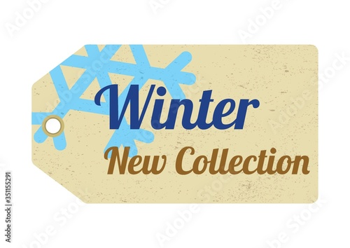 winter collection tag