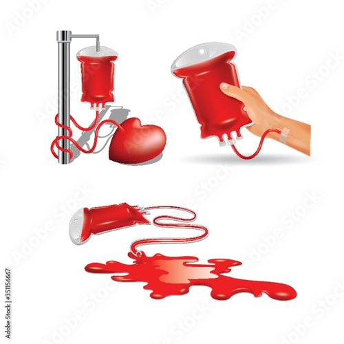 blood donation concept