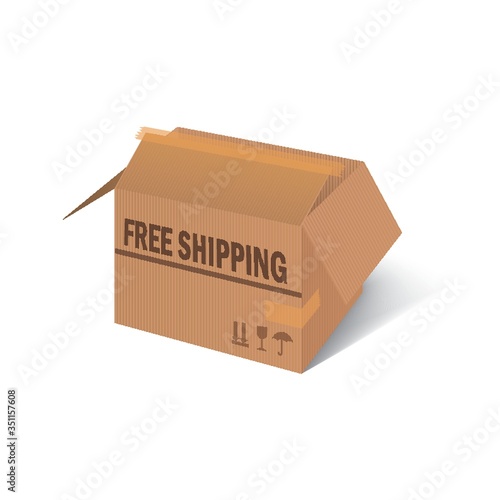 free shipping parcel box