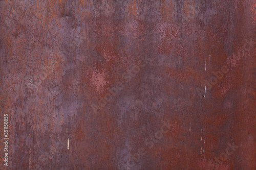 Texture Rusty metal with screws