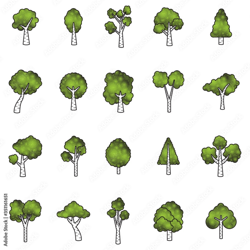 Set of trees