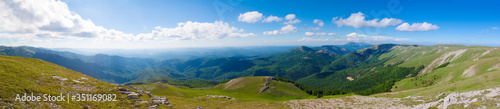 Mountain panorama, Crimea, Mount Roman Kosh.