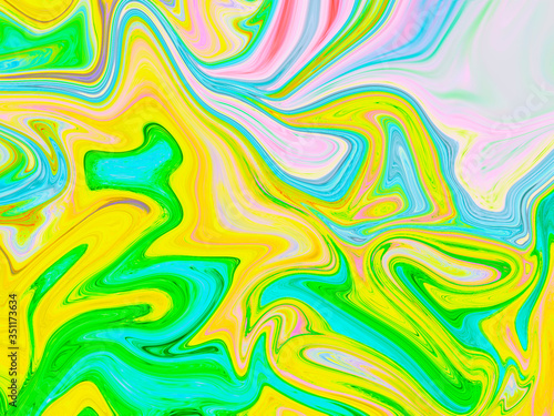 Fluid abstract  mix color background. modern desing textile