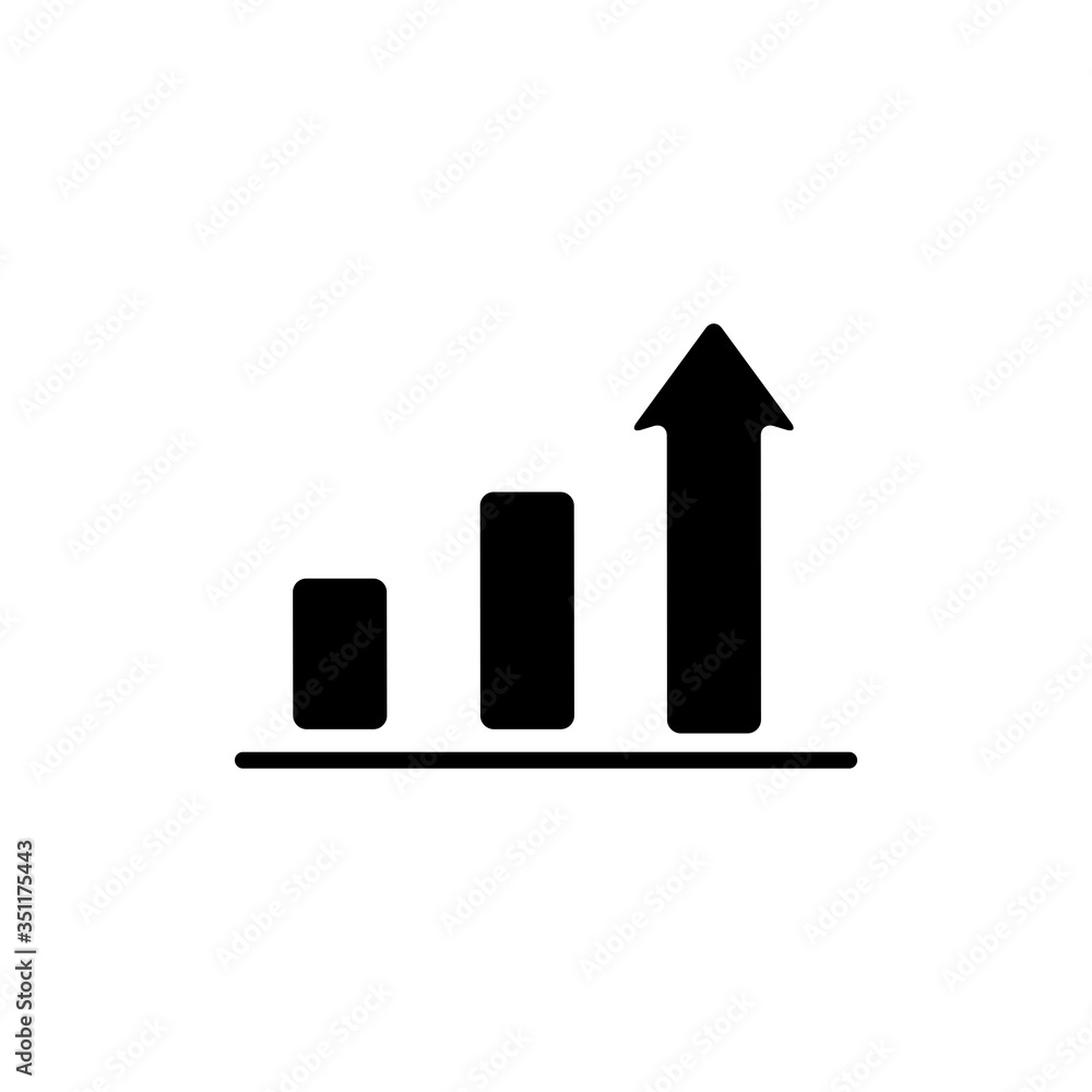 Growth Icon Design Vector Template Growth Icon Design Vector Template