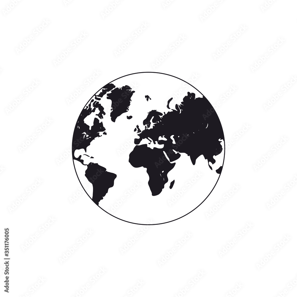 World Vector Icon World Vector Icon