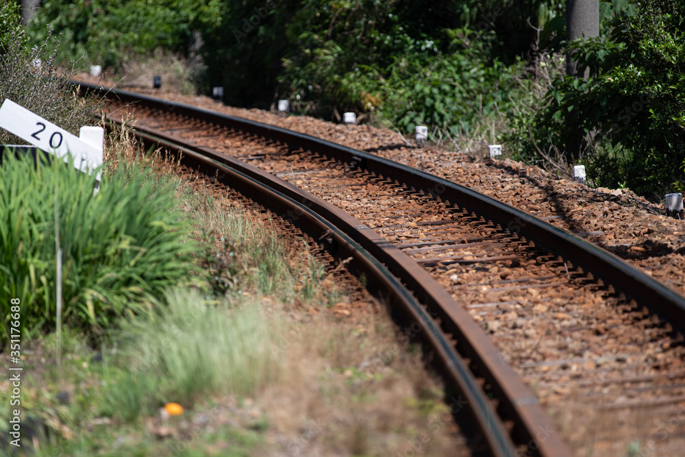 Fototapeta premium 線路沿い