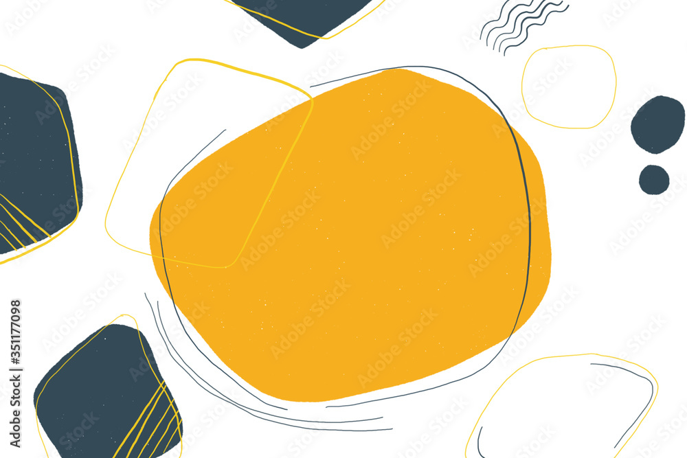 Abstract illustration copy space background