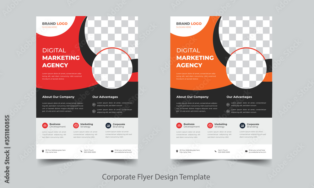 Corporate Flyer Design template 