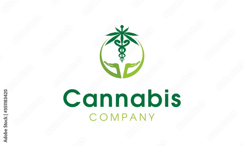 simple modern Canabis Maintainer company logo simple modern Canabis Maintainer company logo