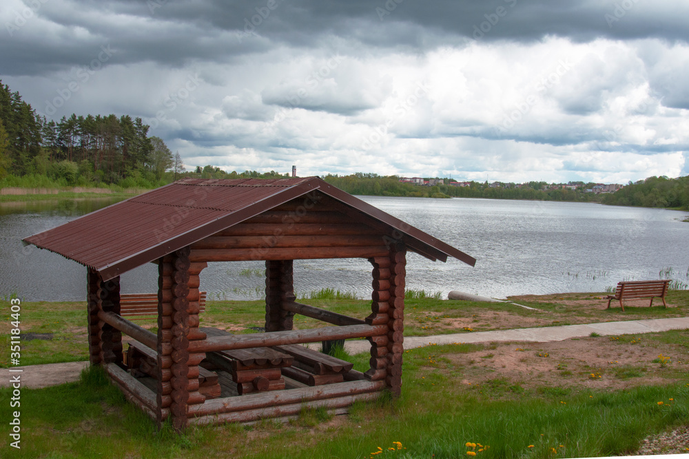 Lake Meadow, city Gorodok, Vitebsk region, Belarus Lake Meadow, city Gorodok, Vitebsk region, Belarus