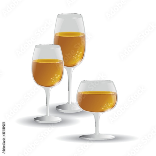 Wine glasses