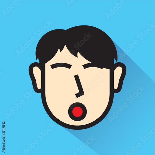 wondering man