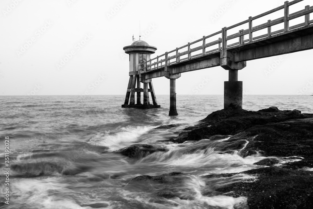 bridge over the sea