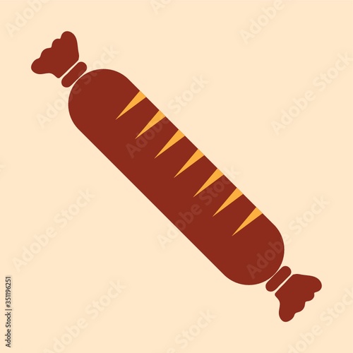 A sausage illustration.