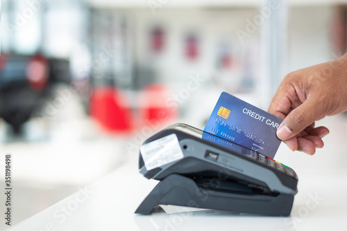 Credit card payment, buy and sell products & service, Shopping of new cars by credit card,