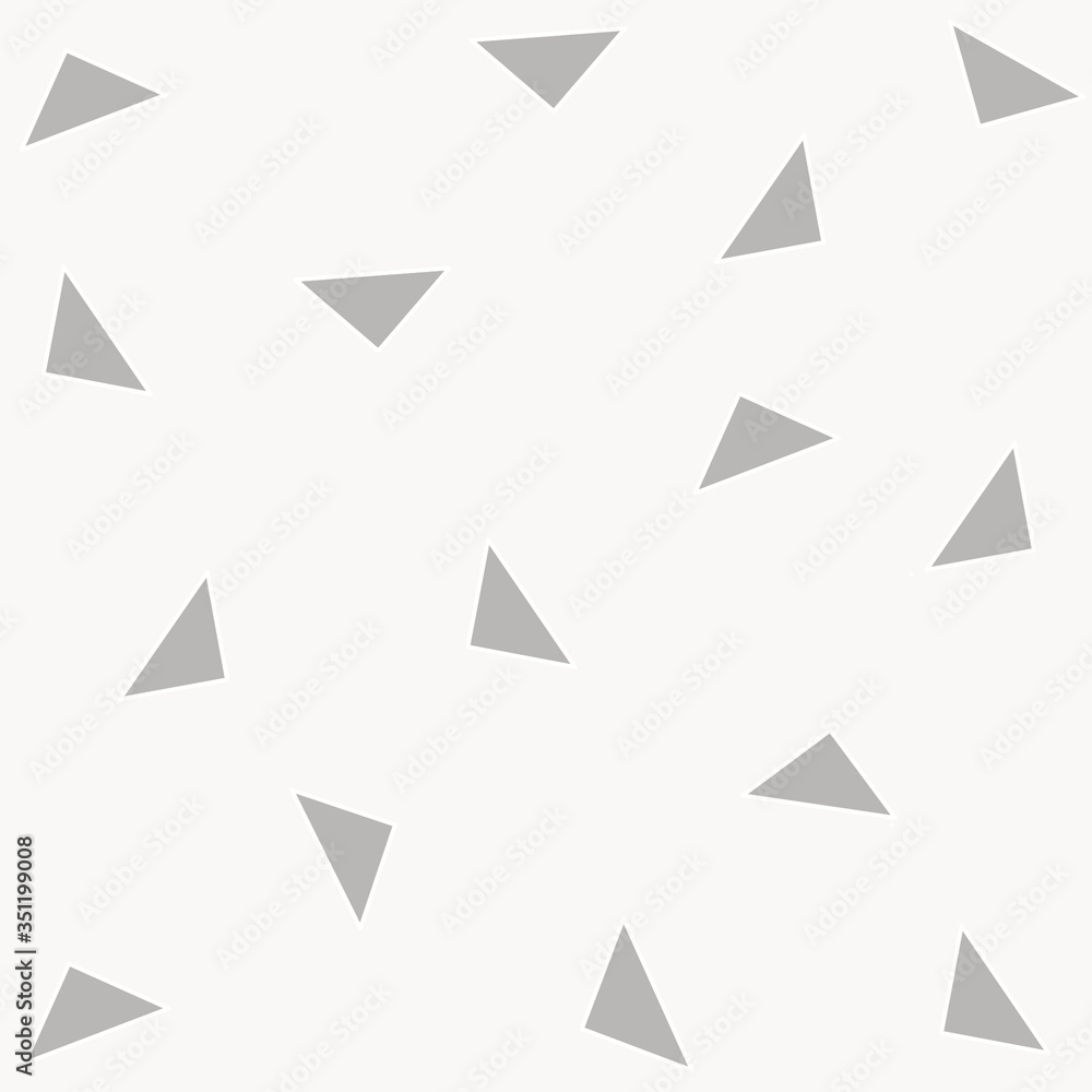 Multicolor triangles design on white background illustration Multicolor triangles design on white background illustration