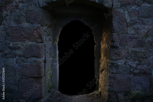 Gate into the unkown Darkness. You don't know whats behind it