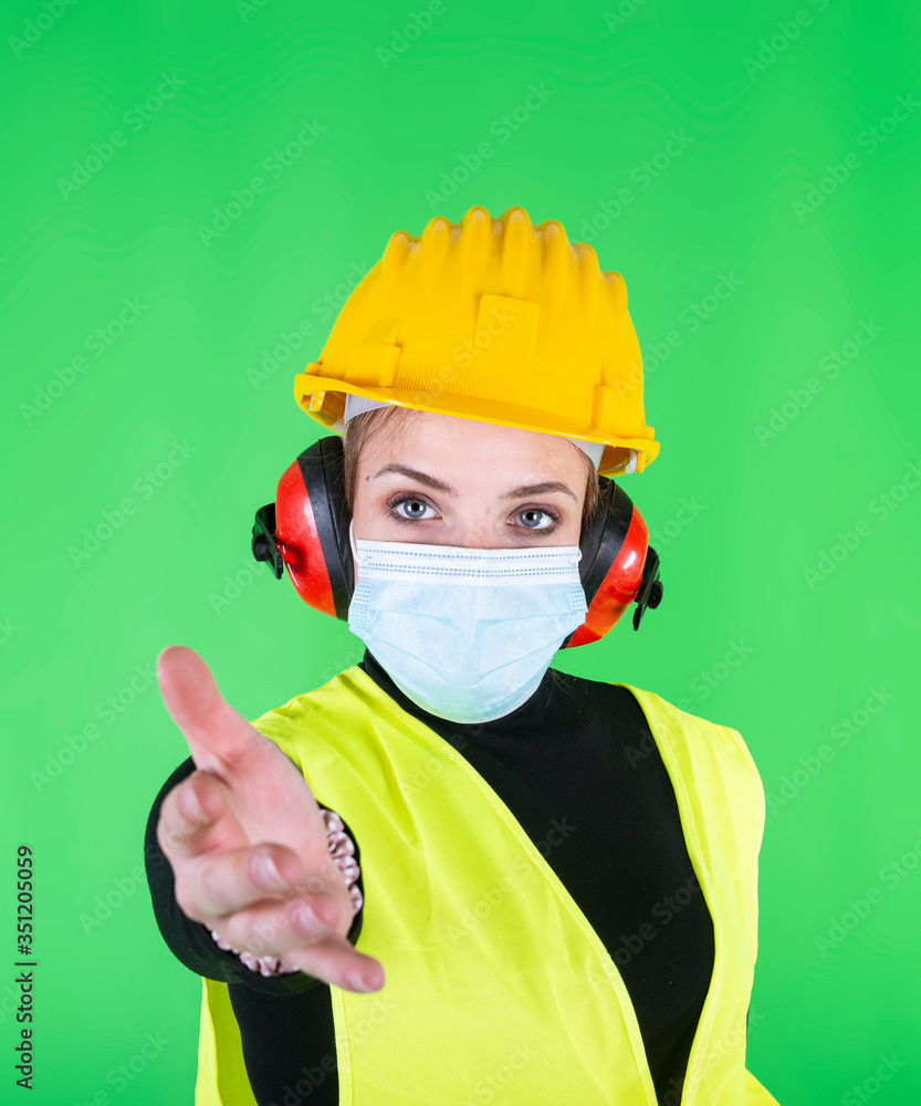 coronavirus worker girl coronavirus worker girl