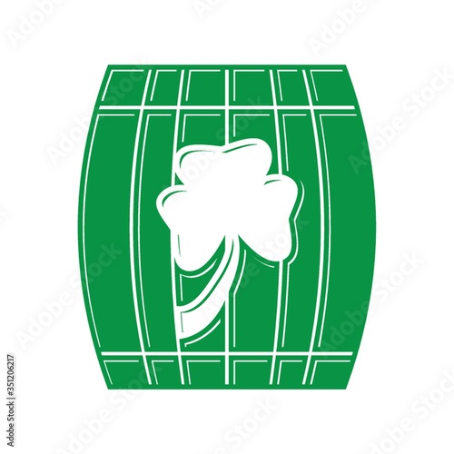 A wooden barrel illustration.