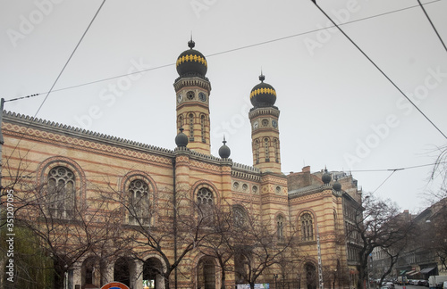 The Great Synagogue in Budapest at Dohany Street, Hungary