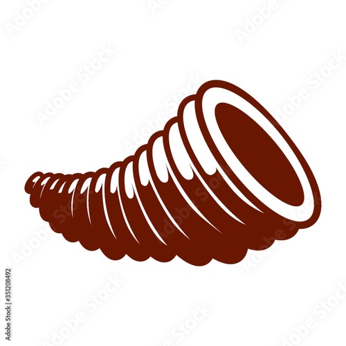 A horn illustration.