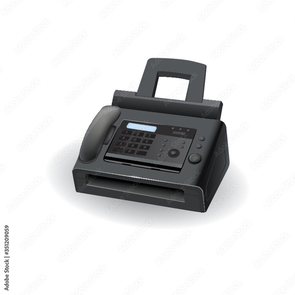 Printer and fax machine Printer and fax machine