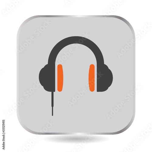 A simple headphones illustration.