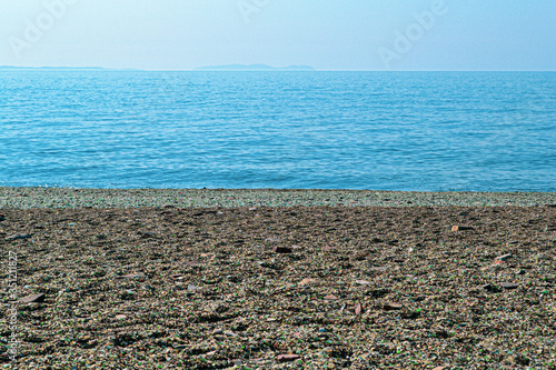 Glass beach located at Vladivostok, Russia, Japanese Sea photo