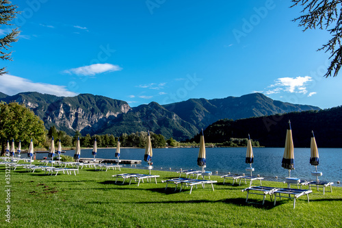 Lago di Levico Valsugana Trento Alto-Adige