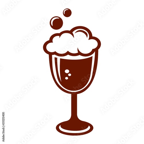 a glass of beer