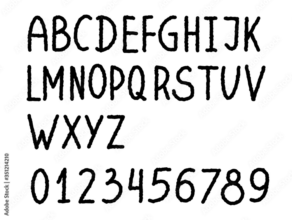 vector alphabet set