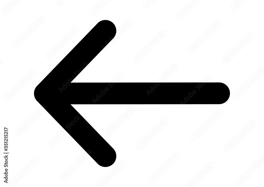 Arrow icon vector for web and app Arrow icon vector for web and app