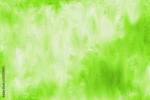 green watercolor abstract texture background. art painting smooth green colors wet effect drawn on canvas. 