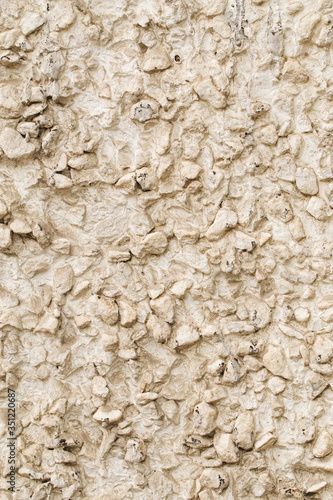Old facade stone grey wall texture background