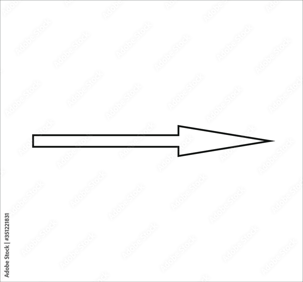 arrow icon. illustration for web and mobile design. arrow icon. illustration for web and mobile design.