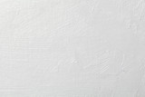 White grunge brush stroke on canvas