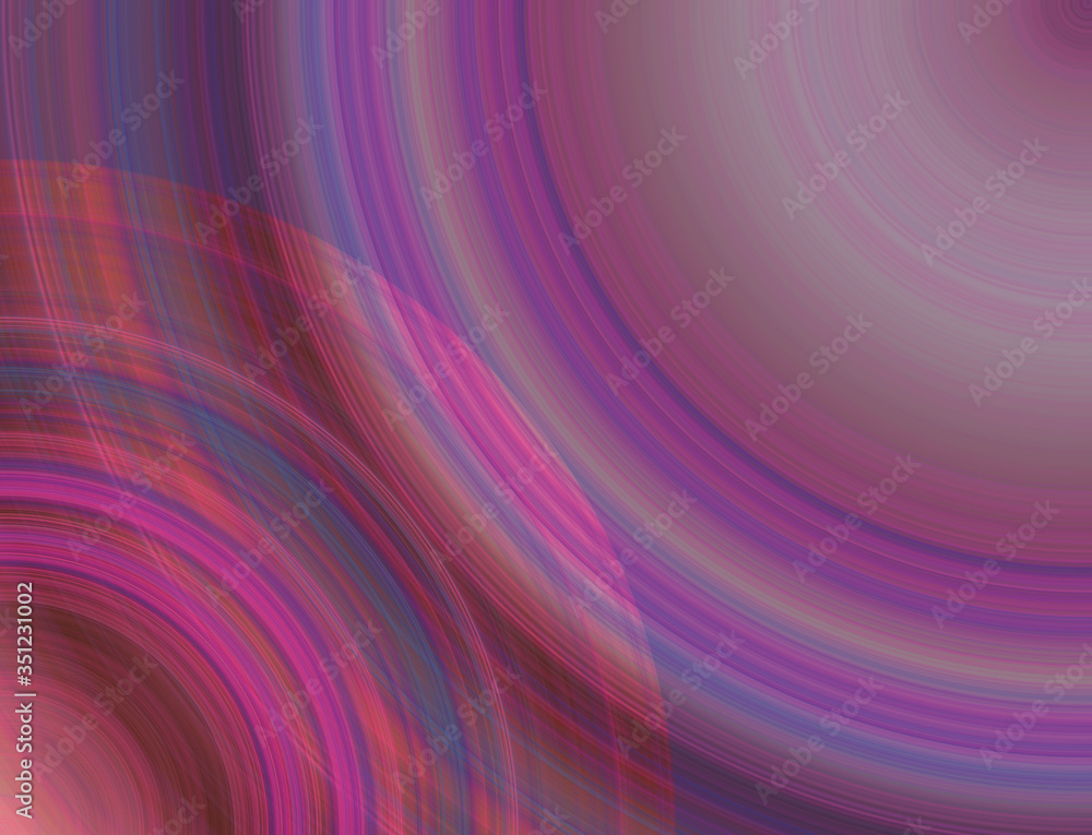 Fototapeta premium Abstract Rainbow Colorful Circles Spiral Stripes Gradient Lines