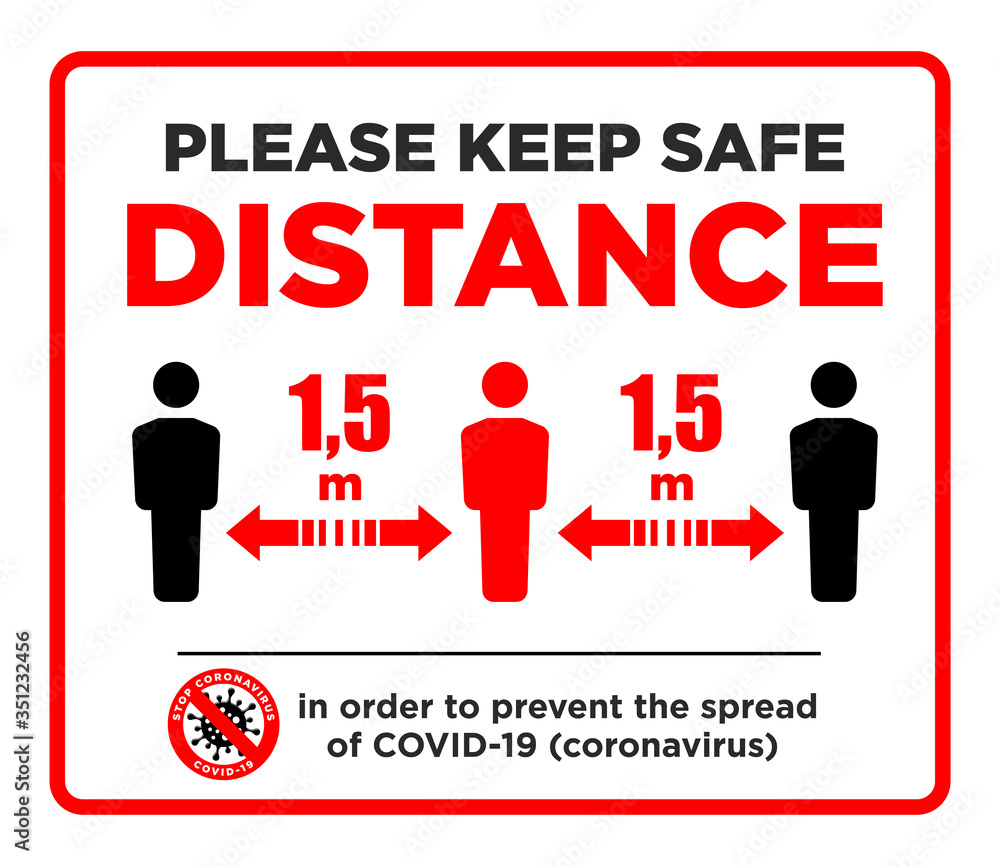 Keep me safe. Please keep distance. Safe distance. Safe Keeper. Please keep your distance for PC.