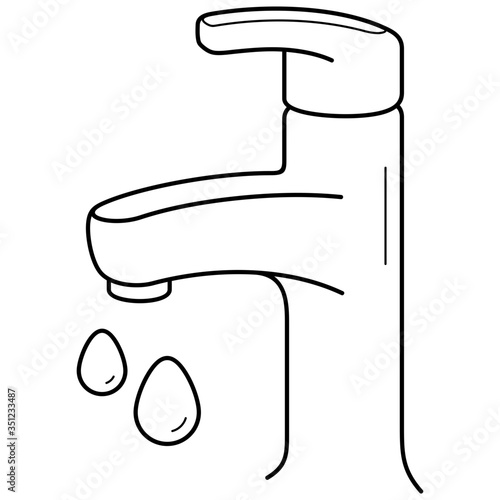 Faucet and drops