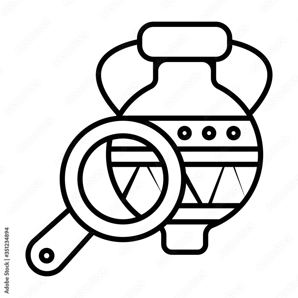 search Amphora icon vector illustration search Amphora icon vector illustration