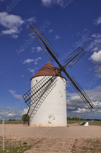 Molino típico de La Mancha España