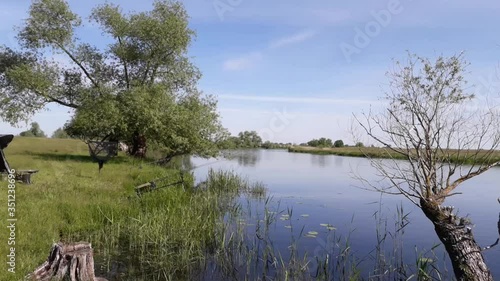 fishing at the river havel