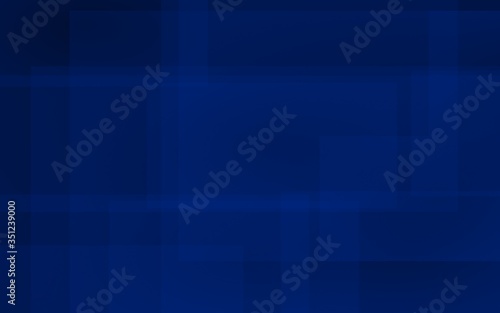 Dark blue background. Blue backdrop with transparent suares