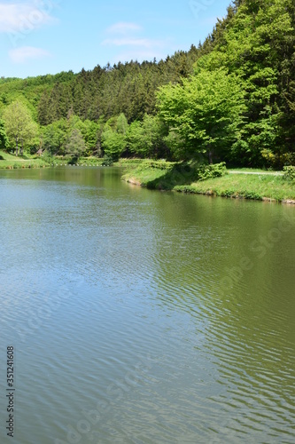 Heilbachsee Gunderath, Stausee in der Eifel photo