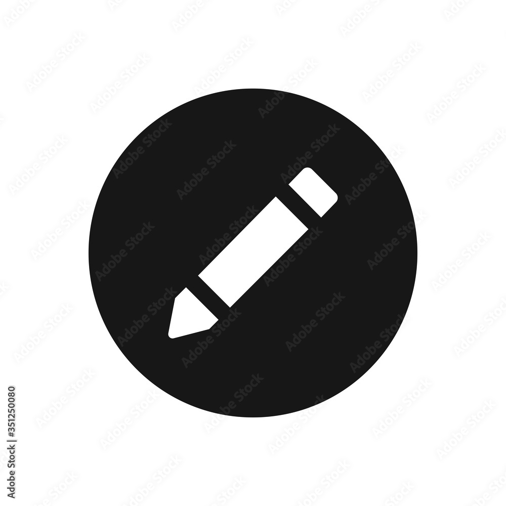 Pen vector icon, simple sign for web site and mobile app. Pen vector icon, simple sign for web site and mobile app.