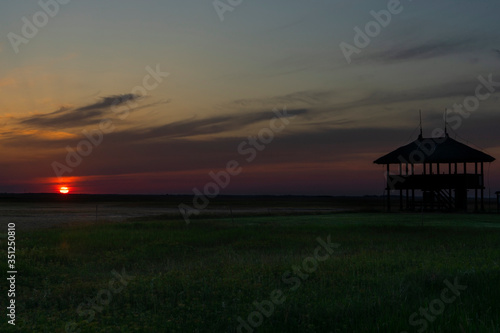 sunset in the lowland © moroczgyozo