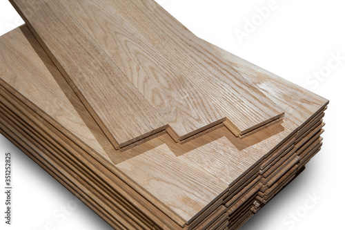 parquet board from an oak